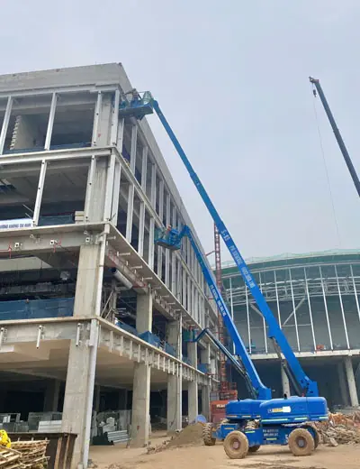 cho thuê xe nâng boom lift tại hà nội