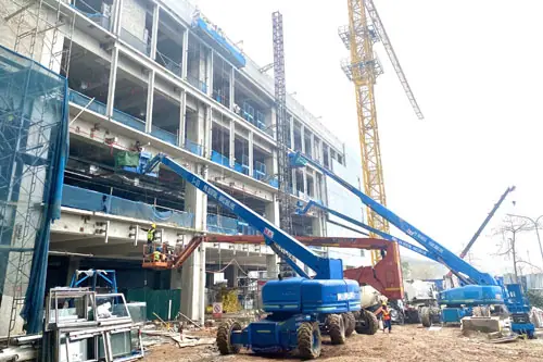 Cho thuê xe nâng tại Nội Bài, Hà Nội