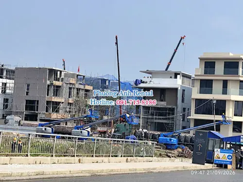 Dự án cho thuê xe nâng Vinhomes Ocean Park 1