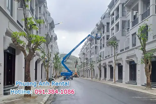 cho thuê xe nâng tại vũ yên Hải Phòng