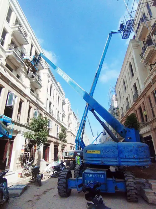 Dự án cho thuê xe nâng tại Sóc Sơn