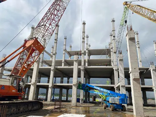 Dự án cho thuê xe nâng tại KCN Sông Khoai, Quảng Ninh