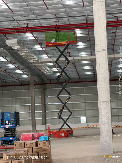 Dự án cho thuê xe nâng tại Long An