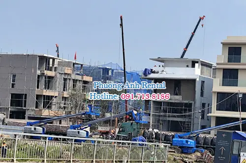 Giá thuê xe nâng người tại Vinhomes Ocean Park Hưng Yên mới nhất