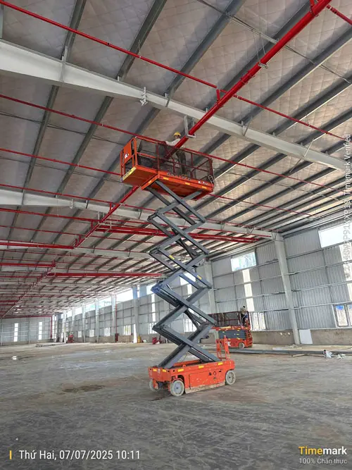 Dự án cho thuê xe nâng tại Long An