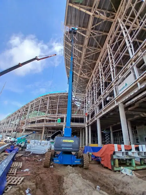 Dự án cho thuê xe nâng tại Sân bay Long Thành
