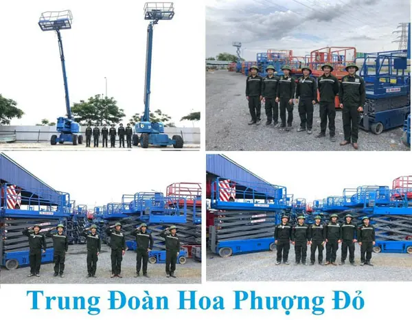 Trung đoàn xe nâng tại hải phòng