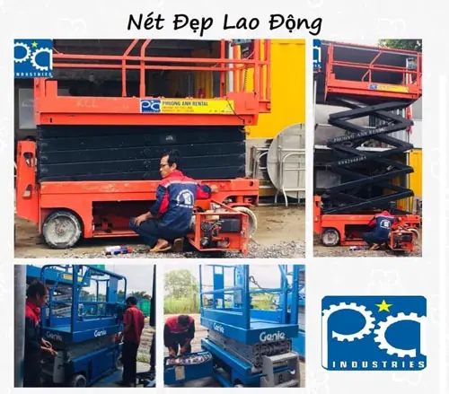 đơn vị cho thuê xe nâng người cực uy tín
