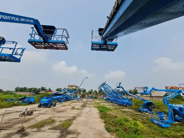 cho thuê xe nâng tại các tỉnh phía Nam