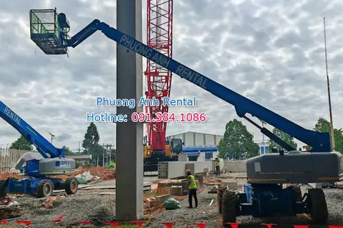 Thuê Xe Nâng Người Boomlift