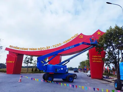 Dự án cho thuê xe nâng tại Sóc Sơn