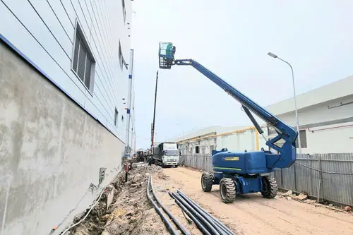Cho thuê xe nâng tại Nội Bài, Hà Nội