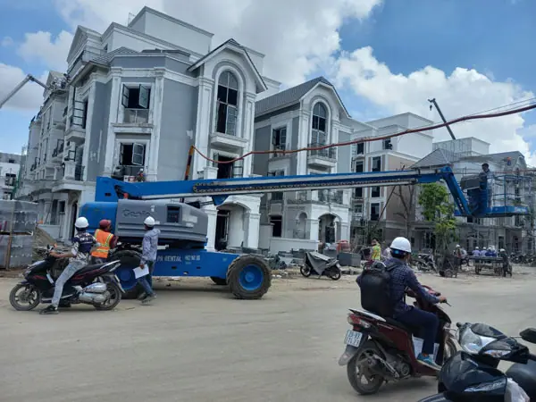 Dự án cho thuê xe nâng Vinhome Grand Park
