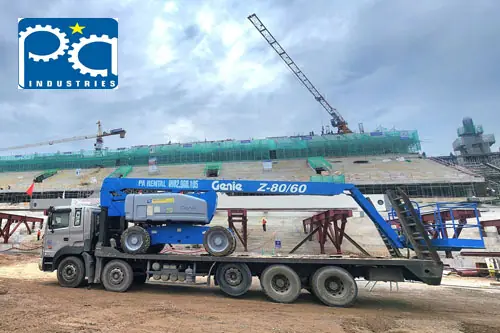 cho thuê xe nâng Boomlift tại Hưng Yên