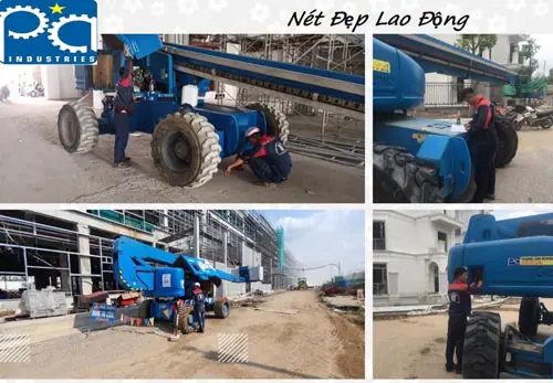 đơn vị cho thuê xe nâng người cực uy tín