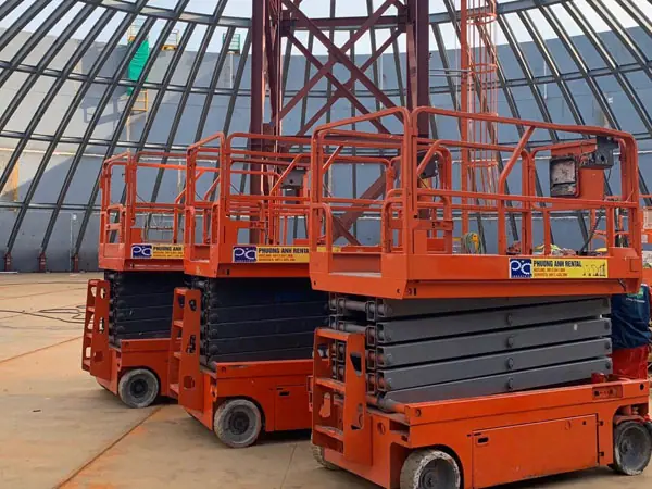 Xe nâng người chữ X 8 - 16m